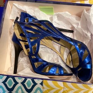 Jimmy Choo heels size 40 blue size 9
